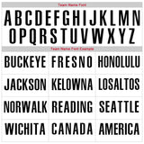 Custom White Black-Red Authentic Throwback Basketball Jersey