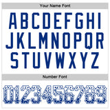 Custom White Royal Authentic Drift Fashion Baseball Jersey