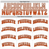 Custom White Orange-Black Authentic Drift Fashion Baseball Jersey